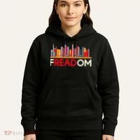 Freadom Anti Ban Books Freedom To Read Book Lover Reading Hoodie thumb 5