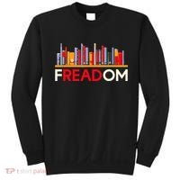 Freadom Anti Ban Books Freedom To Read Book Lover Reading Sweatshirt thumb 0