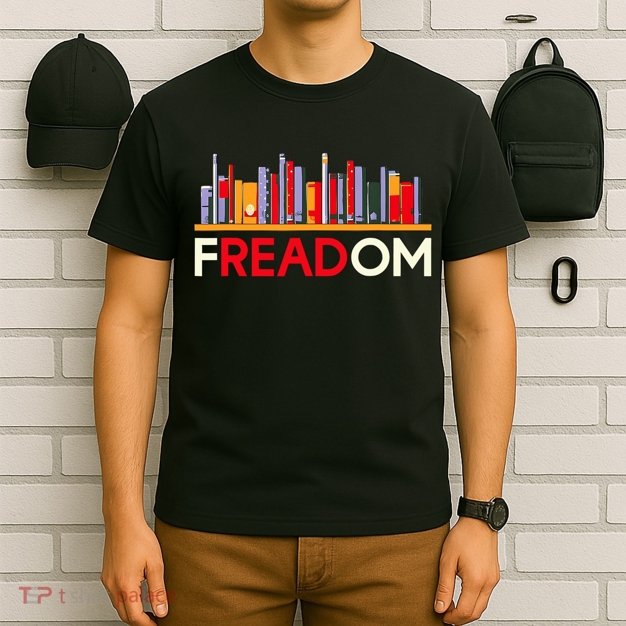 Freadom Anti Ban Books Freedom To Read Book Lover Reading T-Shirt