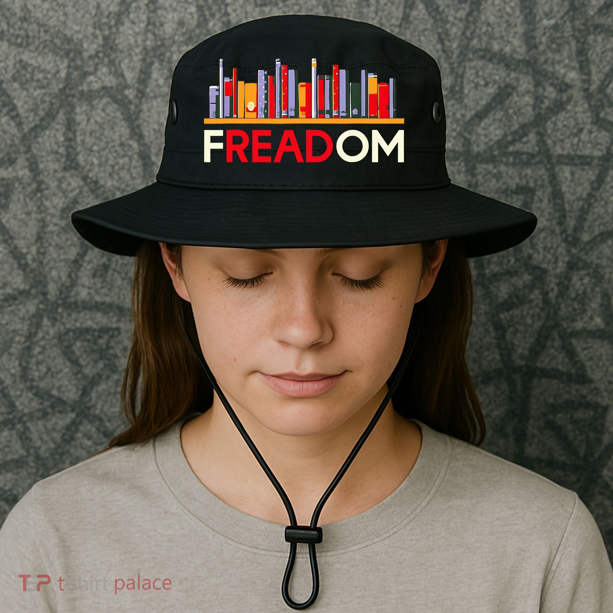 Freadom Anti Ban Books Freedom To Read Book Lover Reading Bucket Hat