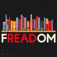 Freadom Anti Ban Books Freedom To Read Book Lover Reading Women's Hoodie thumb 2