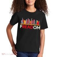 Freadom Anti Ban Books Freedom To Read Book Lover Reading Kids T-Shirt thumb 2