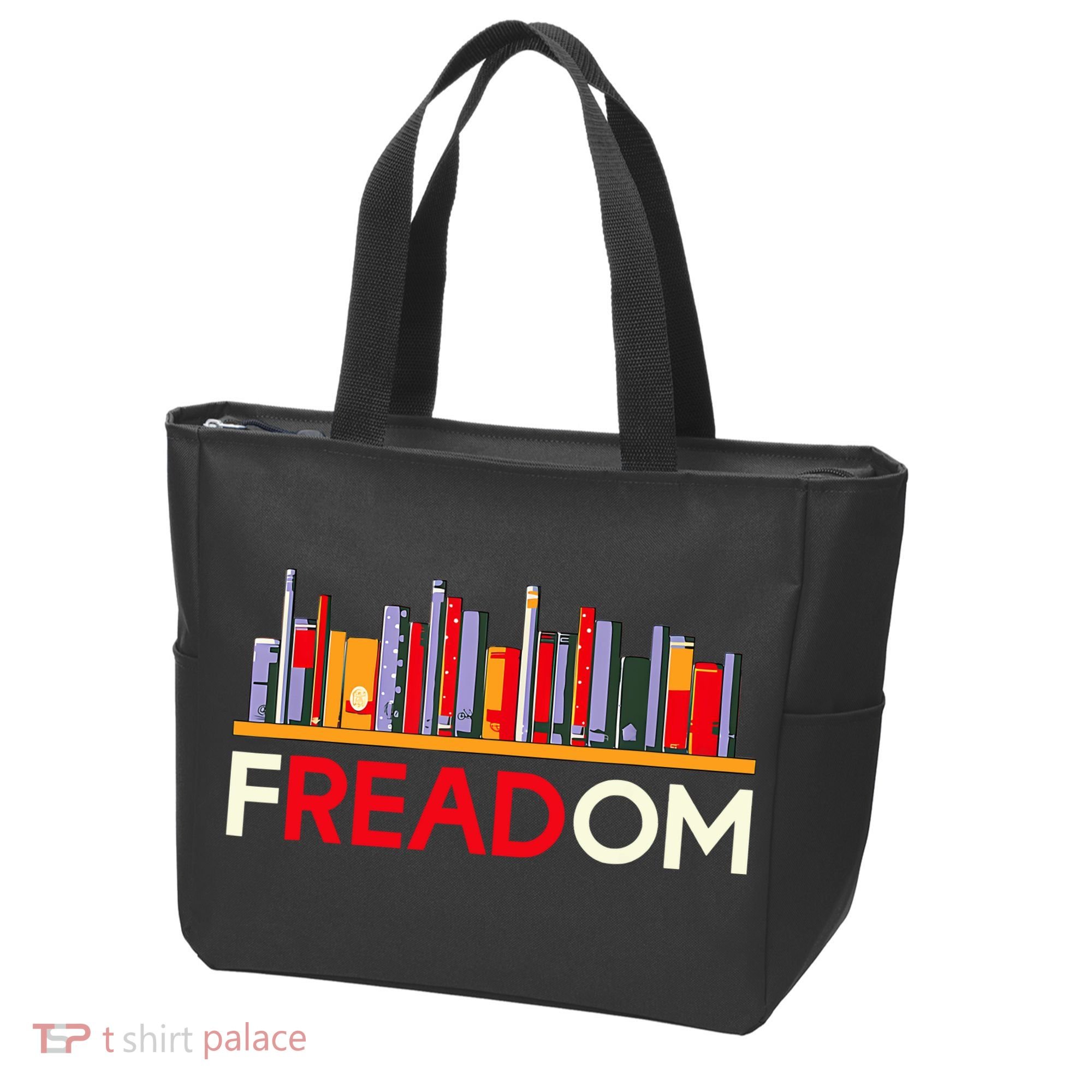 Freadom Anti Ban Books Freedom To Read Book Lover Reading Tote Bag