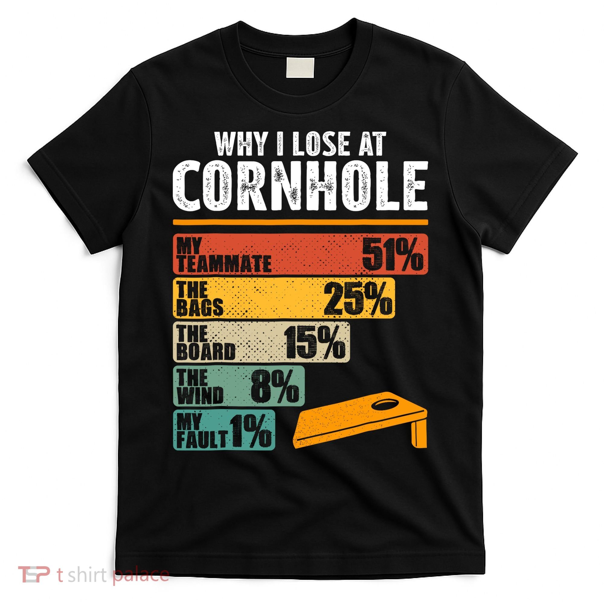 Why I Lose At Cornhole T-Shirt