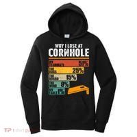 Why I Lose At Cornhole Women's Hoodie thumb 0