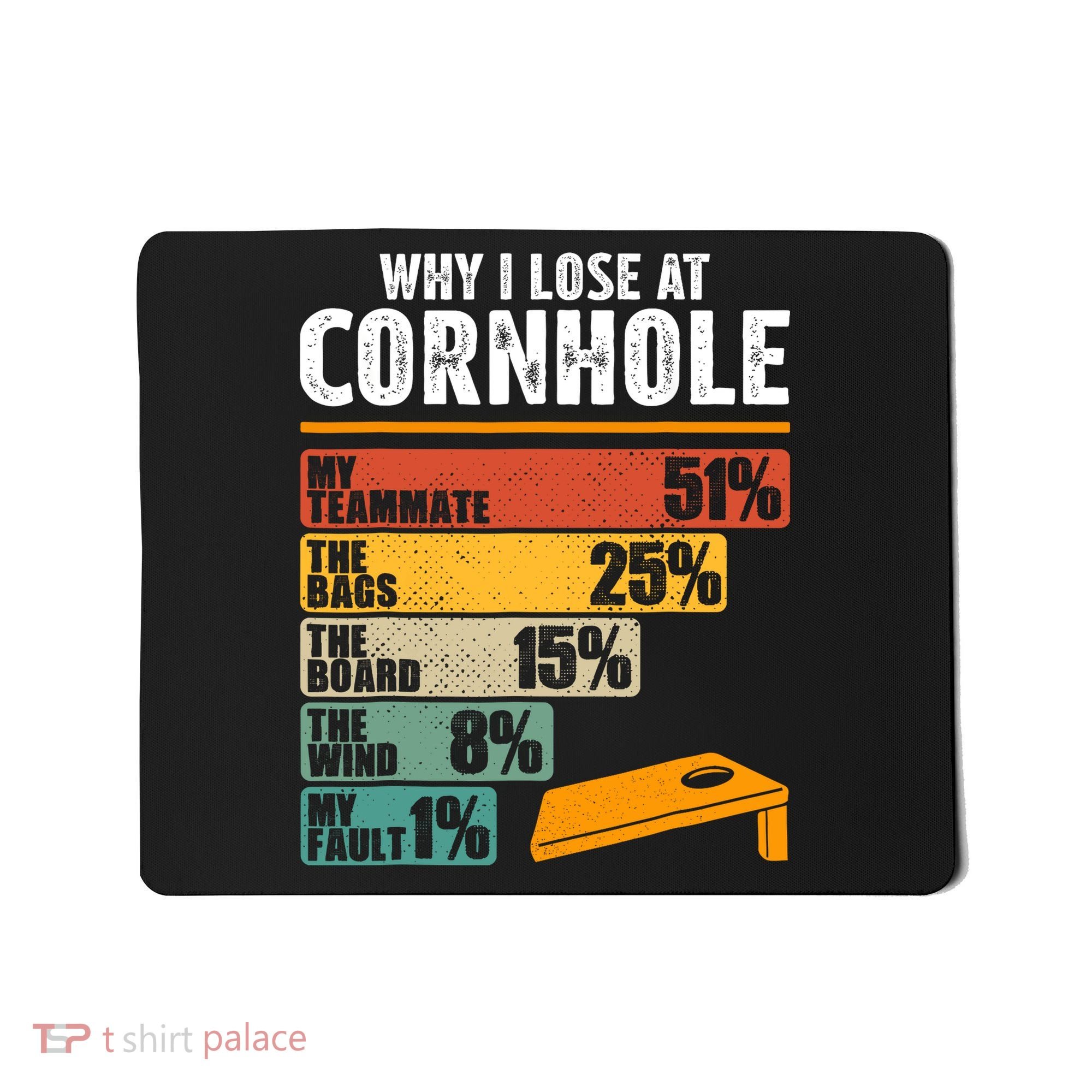 Why I Lose At Cornhole Mousepad