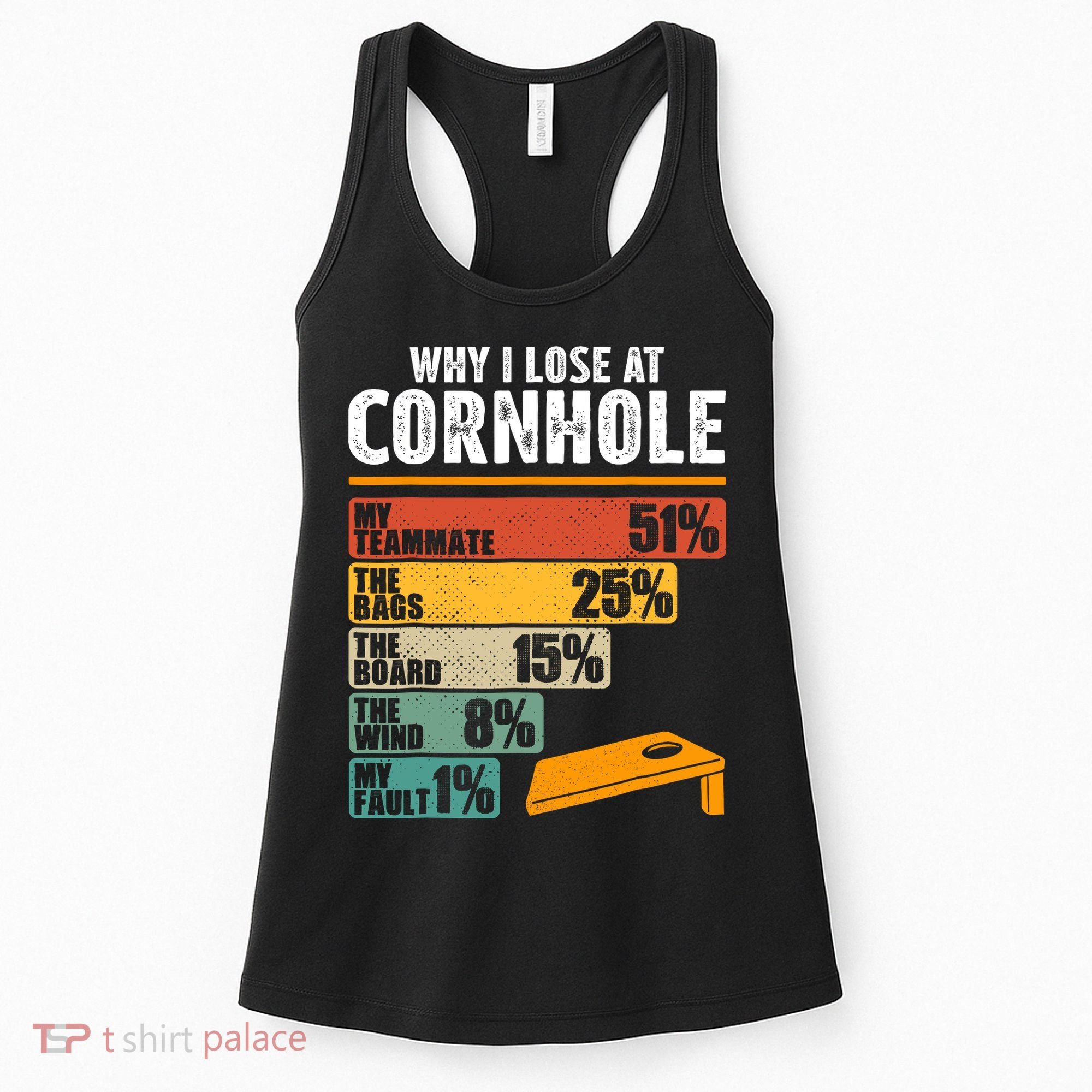 Why I Lose At Cornhole Women's Tank Top