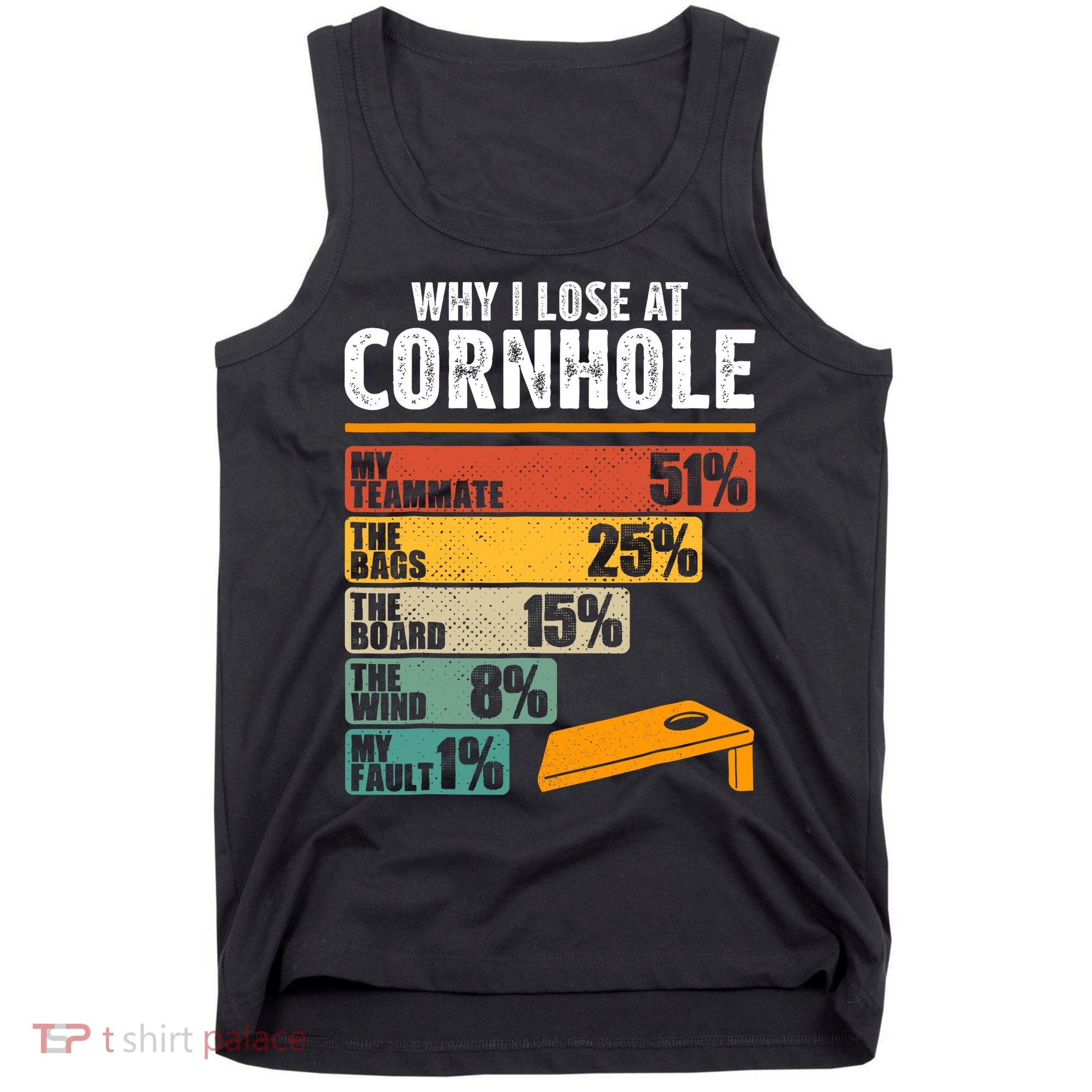 Why I Lose At Cornhole Tank Top