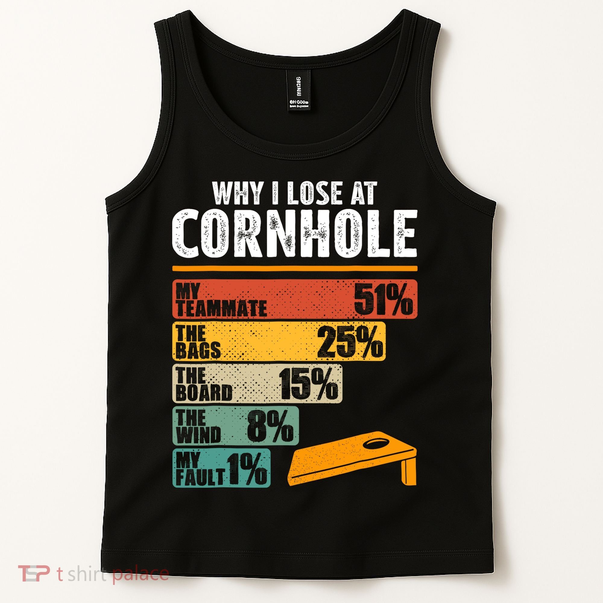 Why I Lose At Cornhole Tank Top