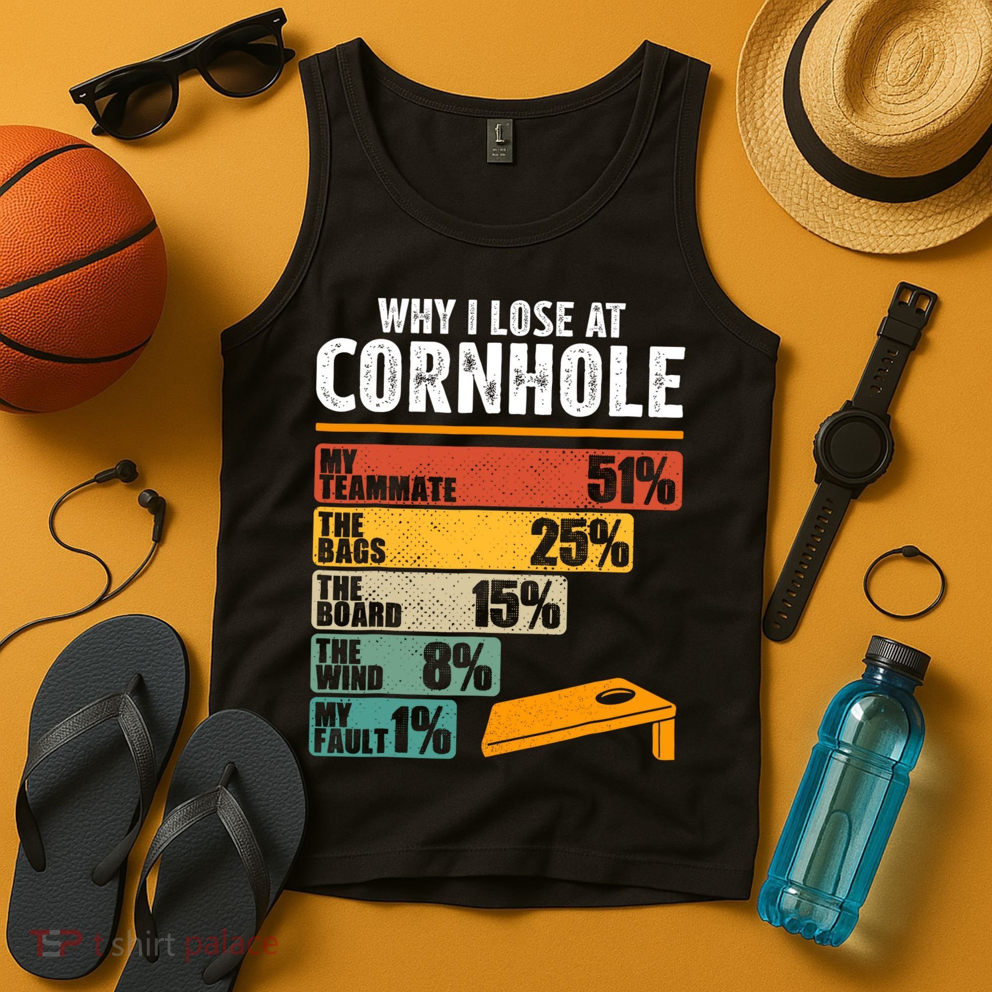 Why I Lose At Cornhole Tank Top