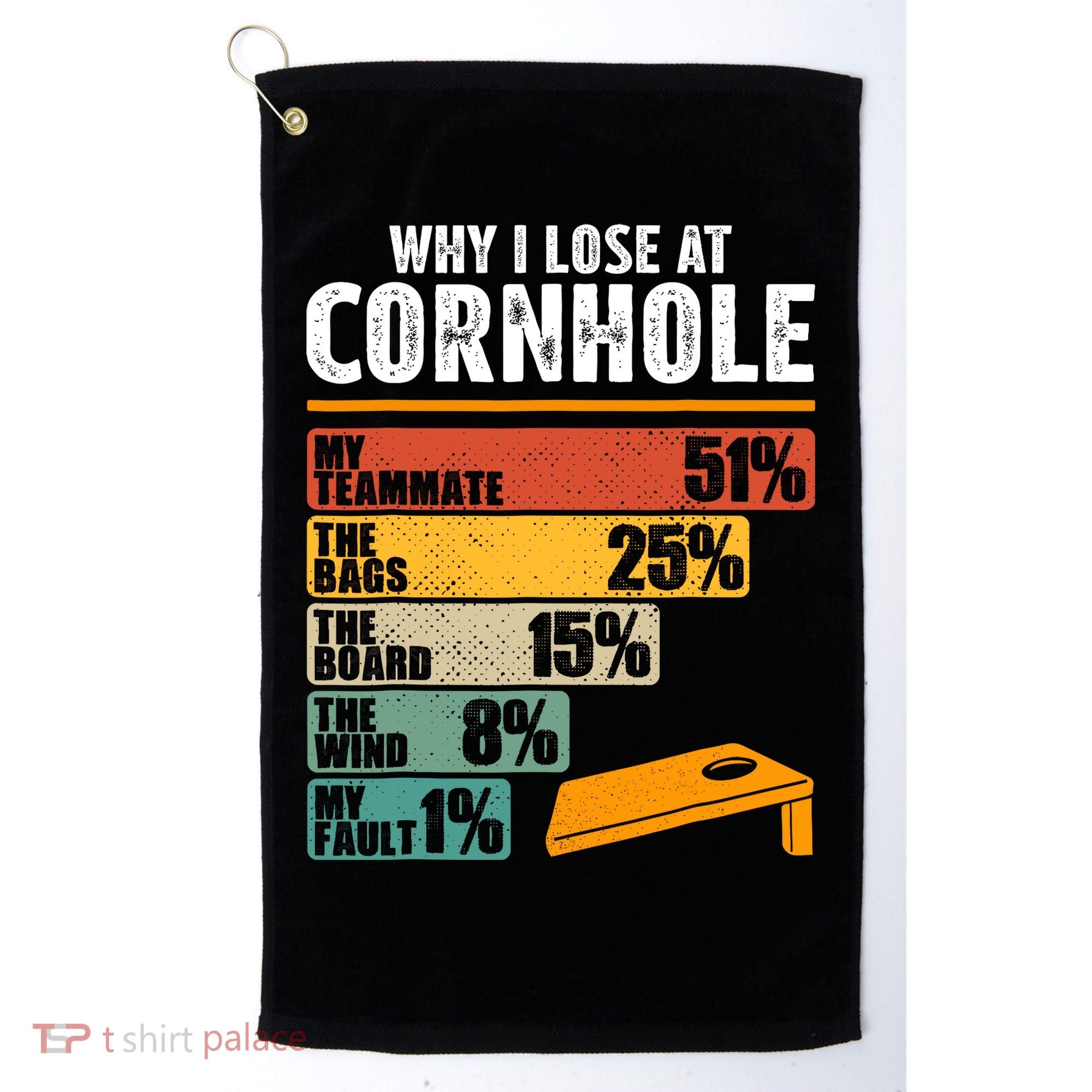 Why I Lose At Cornhole Golf Towel
