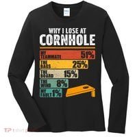 Why I Lose At Cornhole Women's Long Sleeve Shirt thumb 0