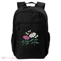 Flower And Butterfly Cone Flower And Butterflies Backpack thumb 0