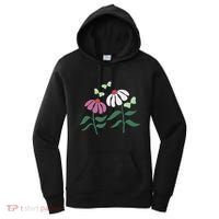 Flower And Butterfly Cone Flower And Butterflies Women's Hoodie thumb 0
