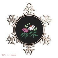 Flower And Butterfly Cone Flower And Butterflies Ornament thumb 0