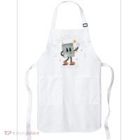 Funny A Book A Day Keep The Mental Breakdown Away Book Lover Apron thumb 0
