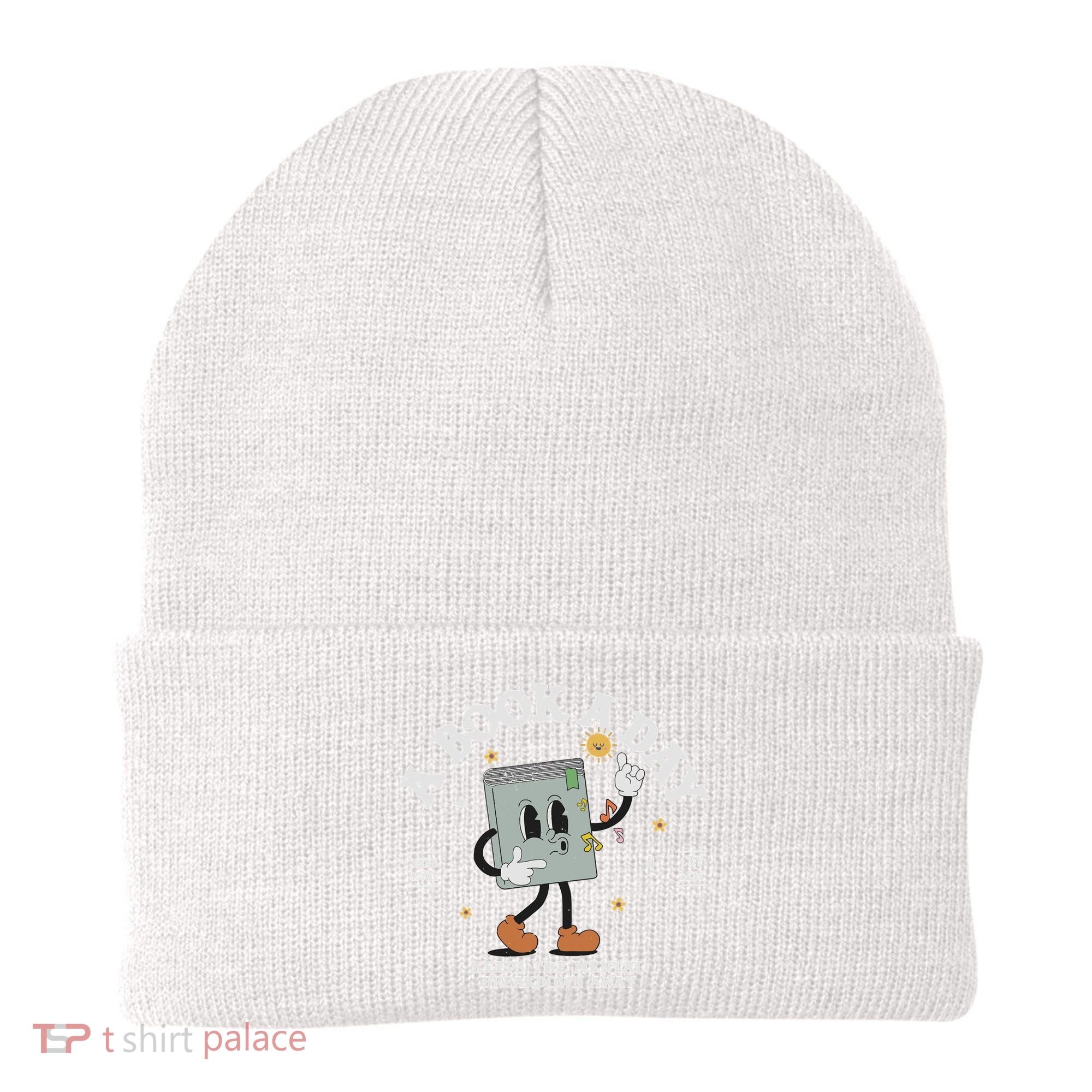 Funny A Book A Day Keep The Mental Breakdown Away Book Lover Beanie