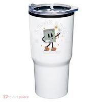 Funny A Book A Day Keep The Mental Breakdown Away Book Lover Tumbler thumb 0