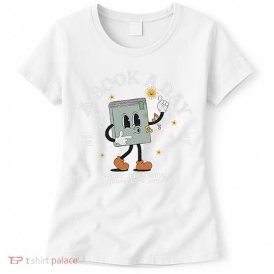 Funny A Book A Day Keep The Mental Breakdown Away Book Lover Women's T-Shirt