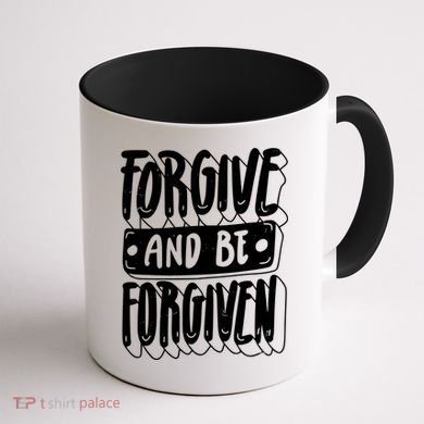 Forgive And Be Forgiven Coffee Mug back