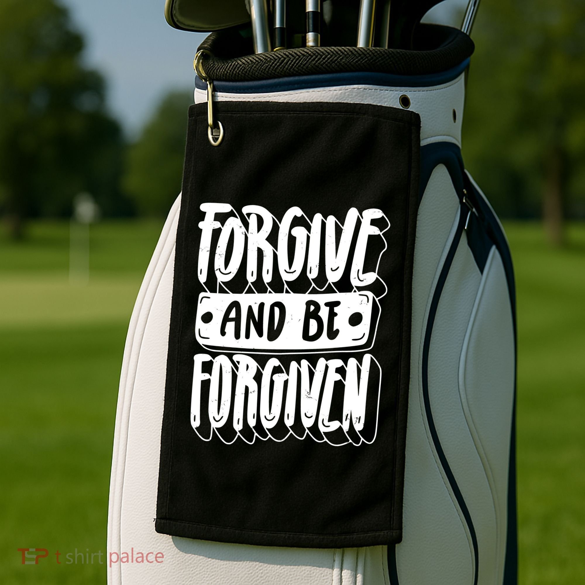 Forgive And Be Forgiven Golf Towel