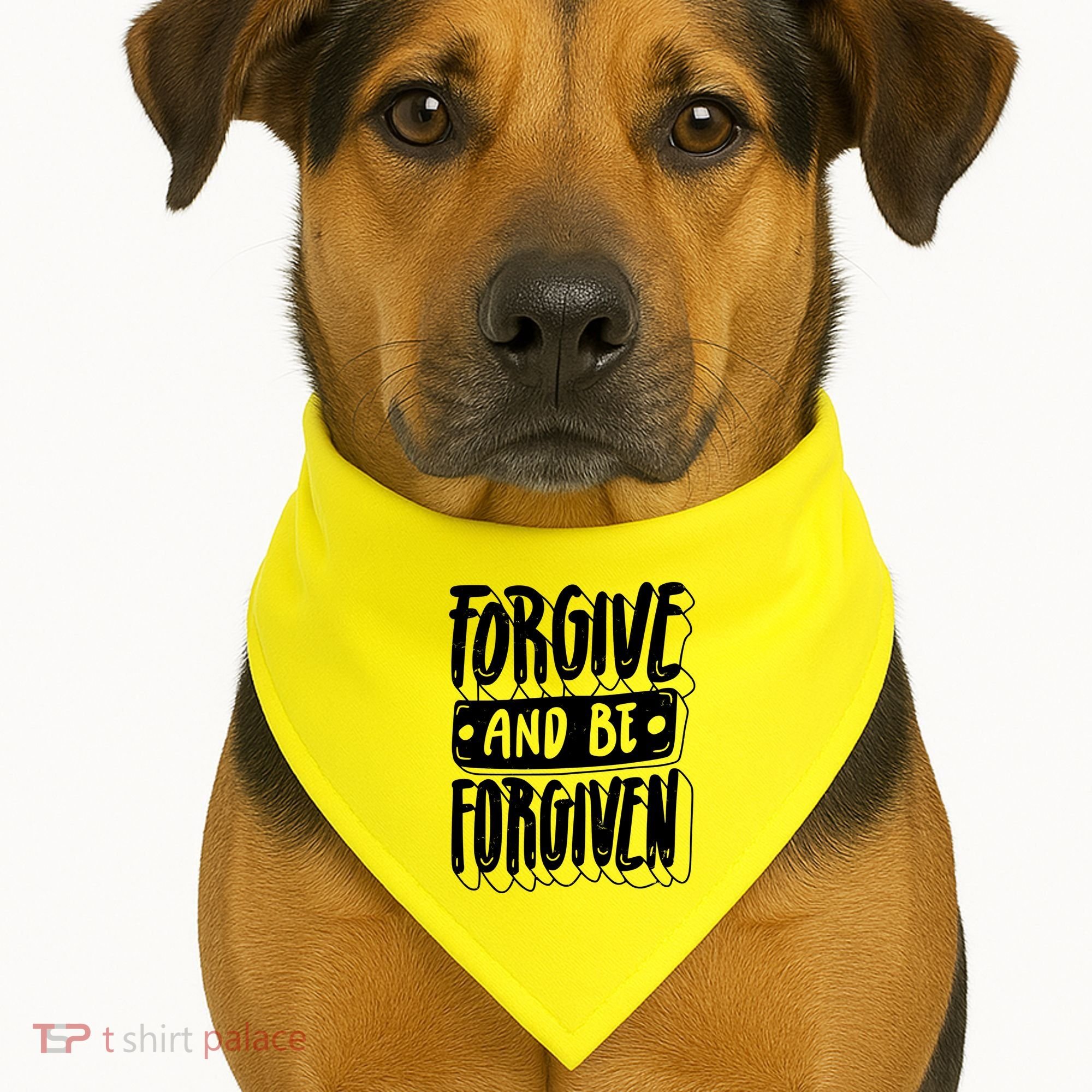 Forgive And Be Forgiven USA-Made Doggie Bandana