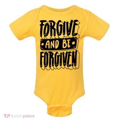 Forgive And Be Forgiven Baby Bodysuit