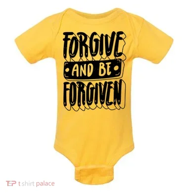Forgive And Be Forgiven Baby Bodysuit