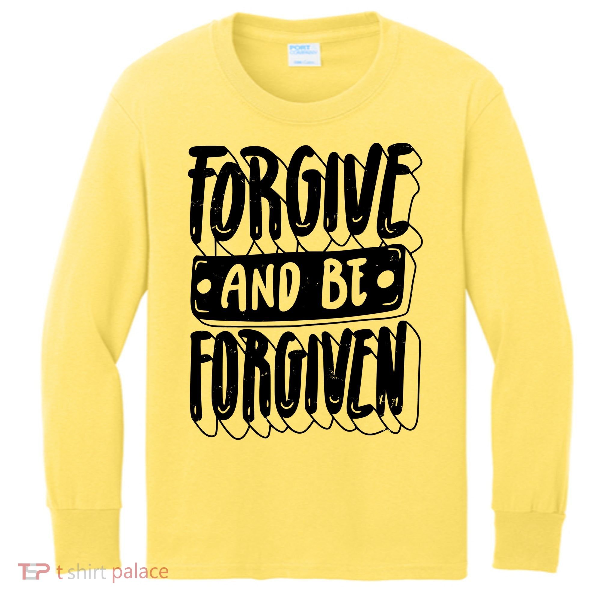 Forgive And Be Forgiven Kids Long Sleeve Shirt