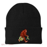 Funny Autism Bigfoot Autism Awareness Month Beanie thumb 0