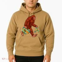 Funny Autism Bigfoot Autism Awareness Month Hoodie thumb 2