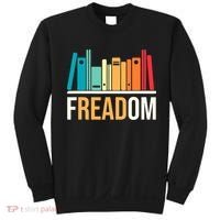 Freadom Anti Ban Books Freedom To Read Book Lover Reading Sweatshirt thumb 0