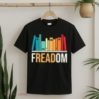 Freadom Anti Ban Books Freedom To Read Book Lover Reading T-Shirt thumb 2