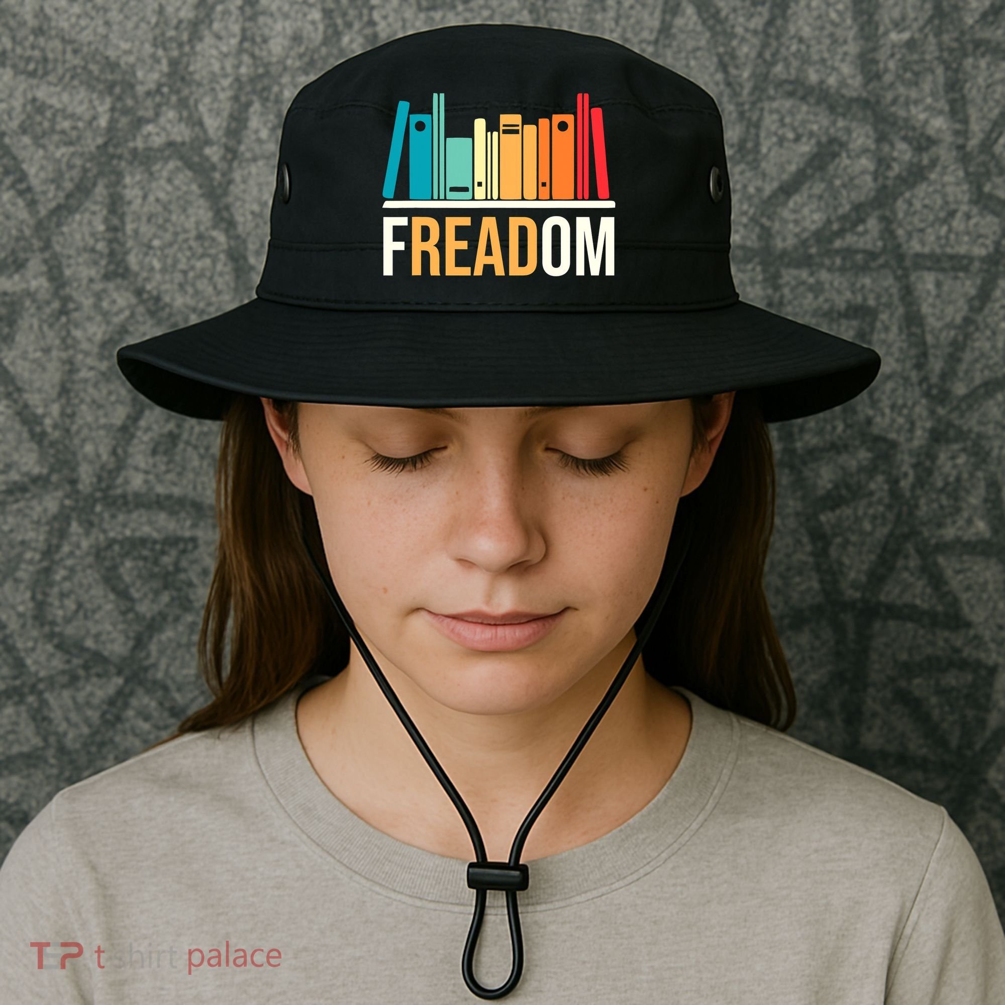 Freadom Anti Ban Books Freedom To Read Book Lover Reading Bucket Hat