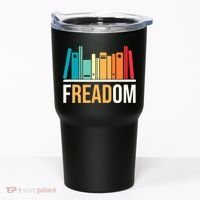 Freadom Anti Ban Books Freedom To Read Book Lover Reading Tumbler thumb 0