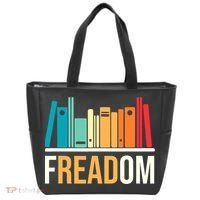 Freadom Anti Ban Books Freedom To Read Book Lover Reading Tote Bag thumb 0