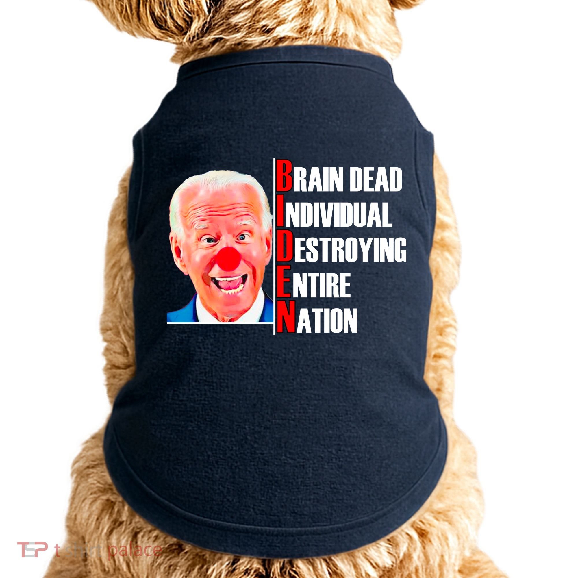 Funny Anti Biden Doggie Tank