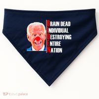 Funny Anti Biden USA-Made Doggie Bandana thumb 0
