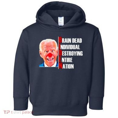 Funny Anti Biden Toddler Hoodie