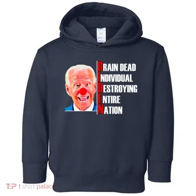 Funny Anti Biden Toddler Hoodie