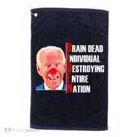 Funny Anti Biden Golf Towel thumb 0