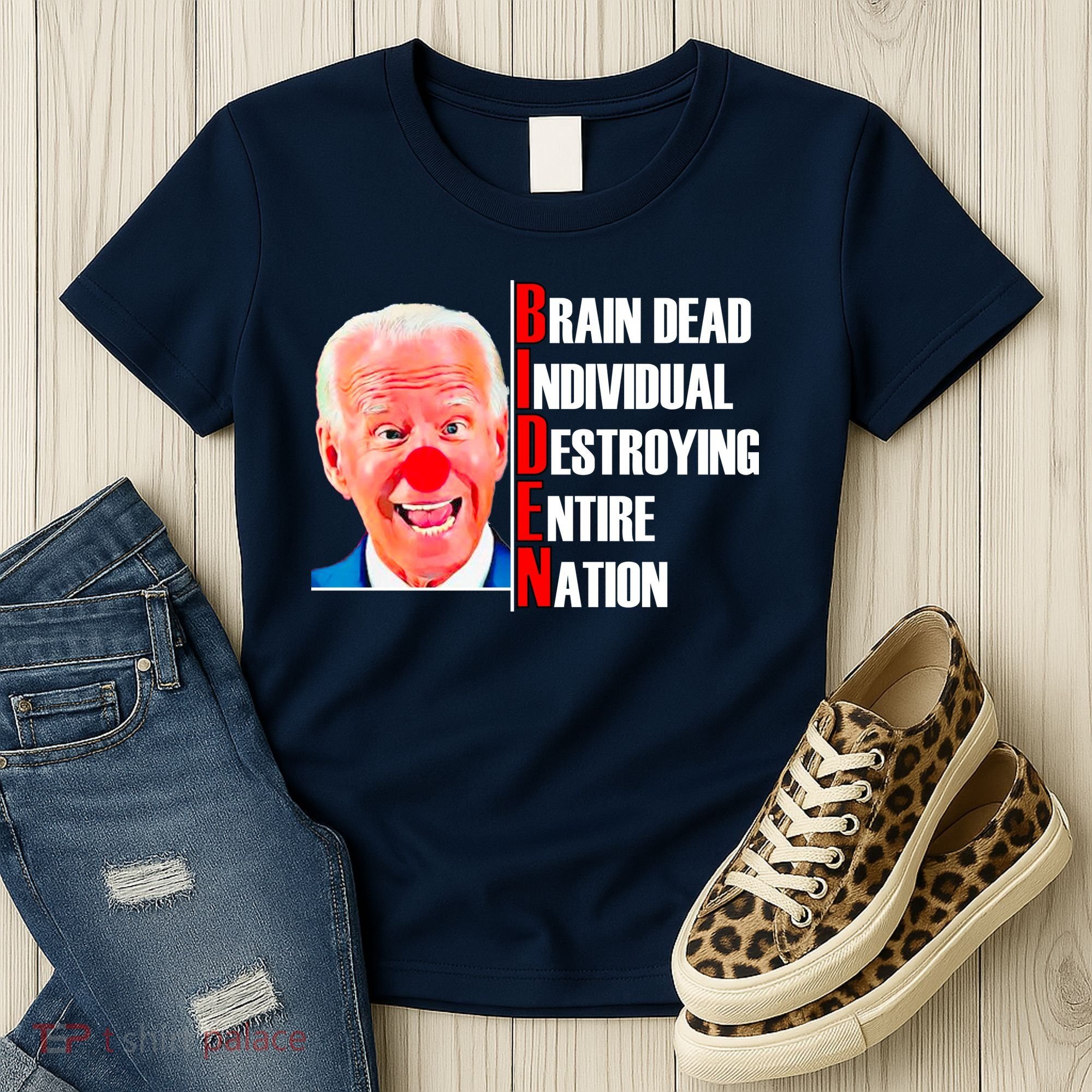 Funny Anti Biden Women's T-Shirt