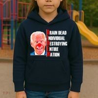 Funny Anti Biden Kids Hoodie thumb 3
