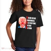 Funny Anti Biden Kids T-Shirt thumb 2