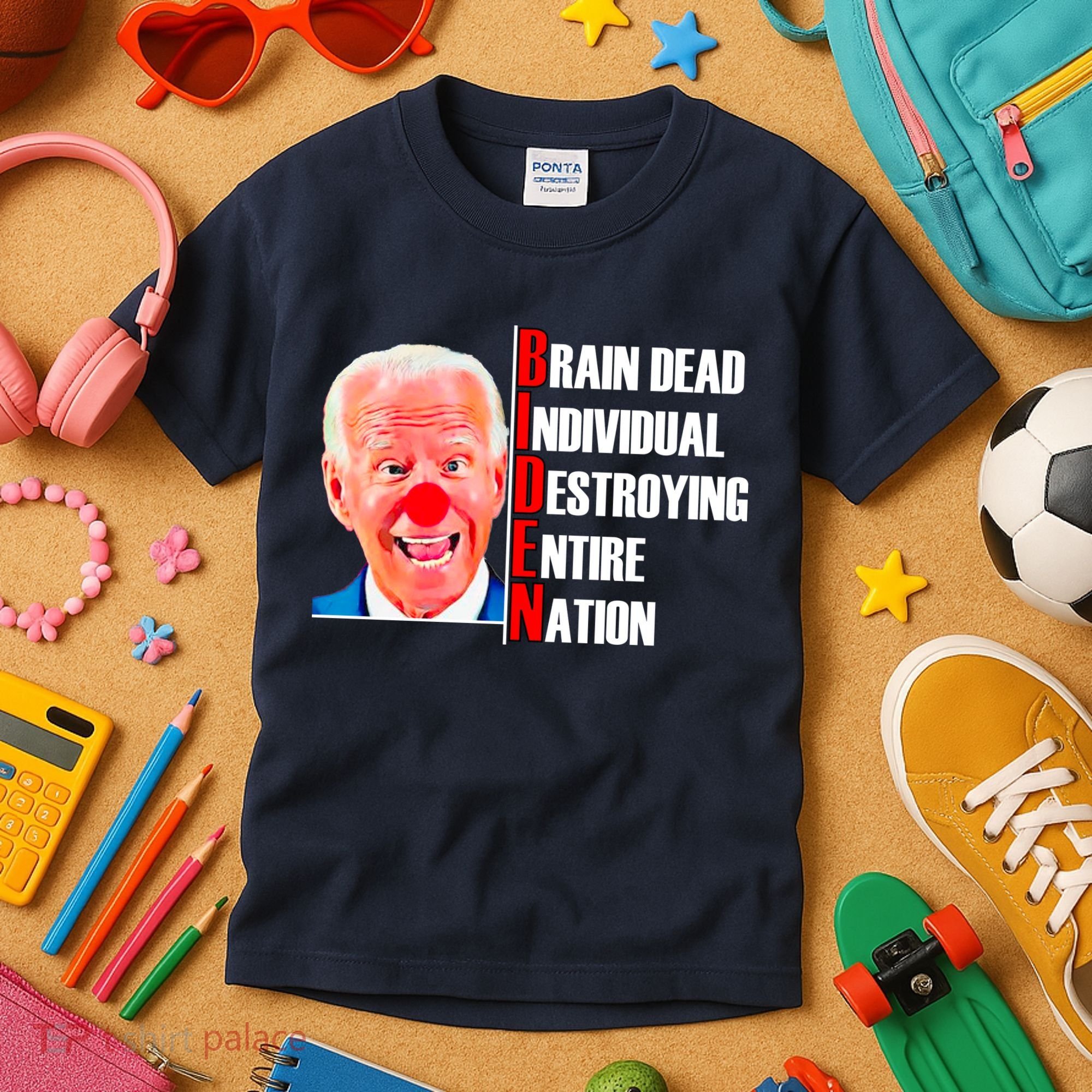 Funny Anti Biden Kids T-Shirt