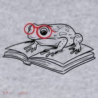 Frogs And Books Reading Literature Cute Gift Women's Sweatshirt thumb 2