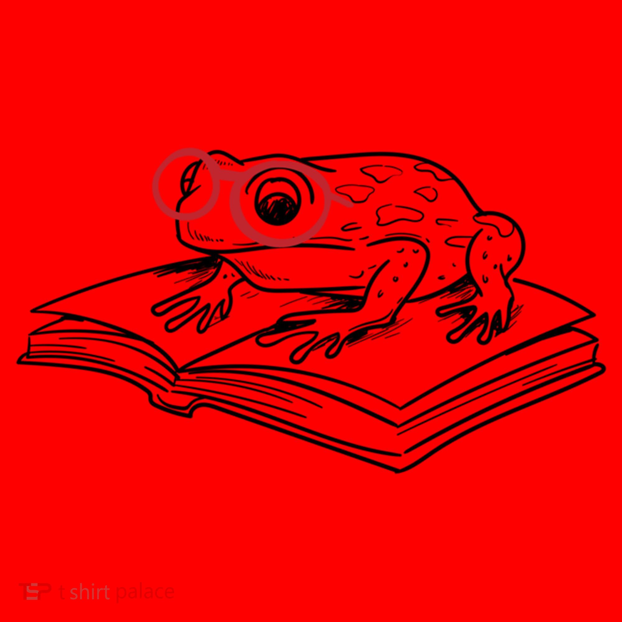Frogs And Books Reading Literature Cute Gift Santa Hat