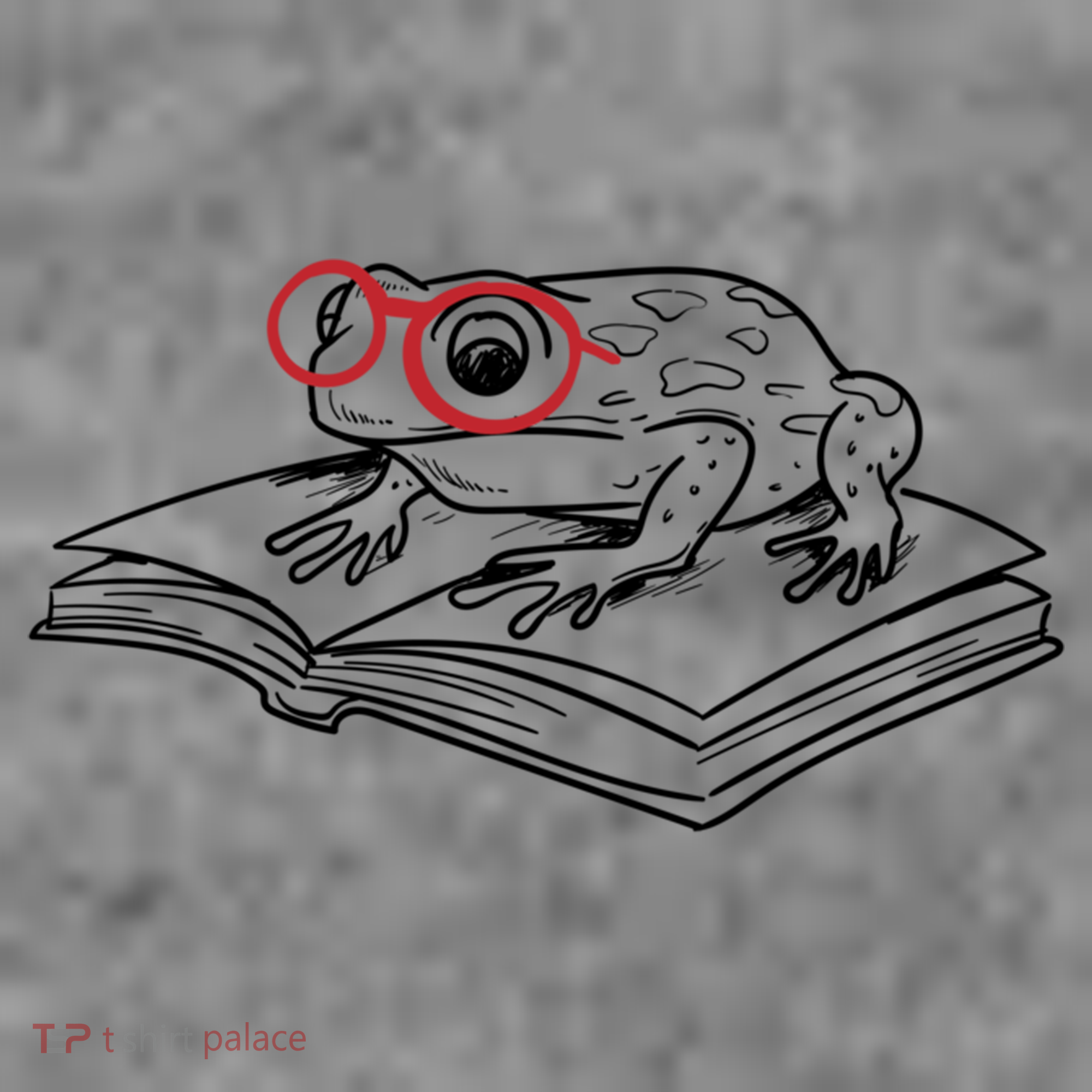 Frogs And Books Reading Literature Cute Gift Toddler Hoodie