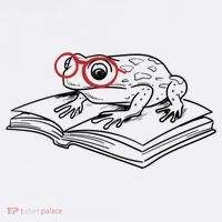 Frogs And Books Reading Literature Cute Gift Mousepad thumb 1