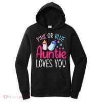 Future Aunt Baby Shower Pregnancy Auntie Gender Reveal Women's Hoodie thumb 0